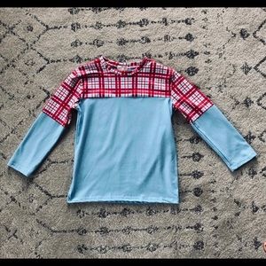 Boys Red White & Blue Shirt